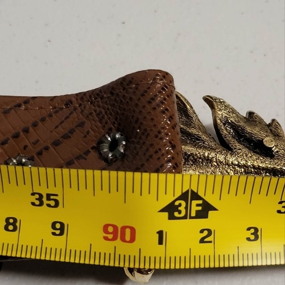 Jay Feinberg Strongwater Signed Designer Belt SIZE MEDIUM - Picture 12 of 15